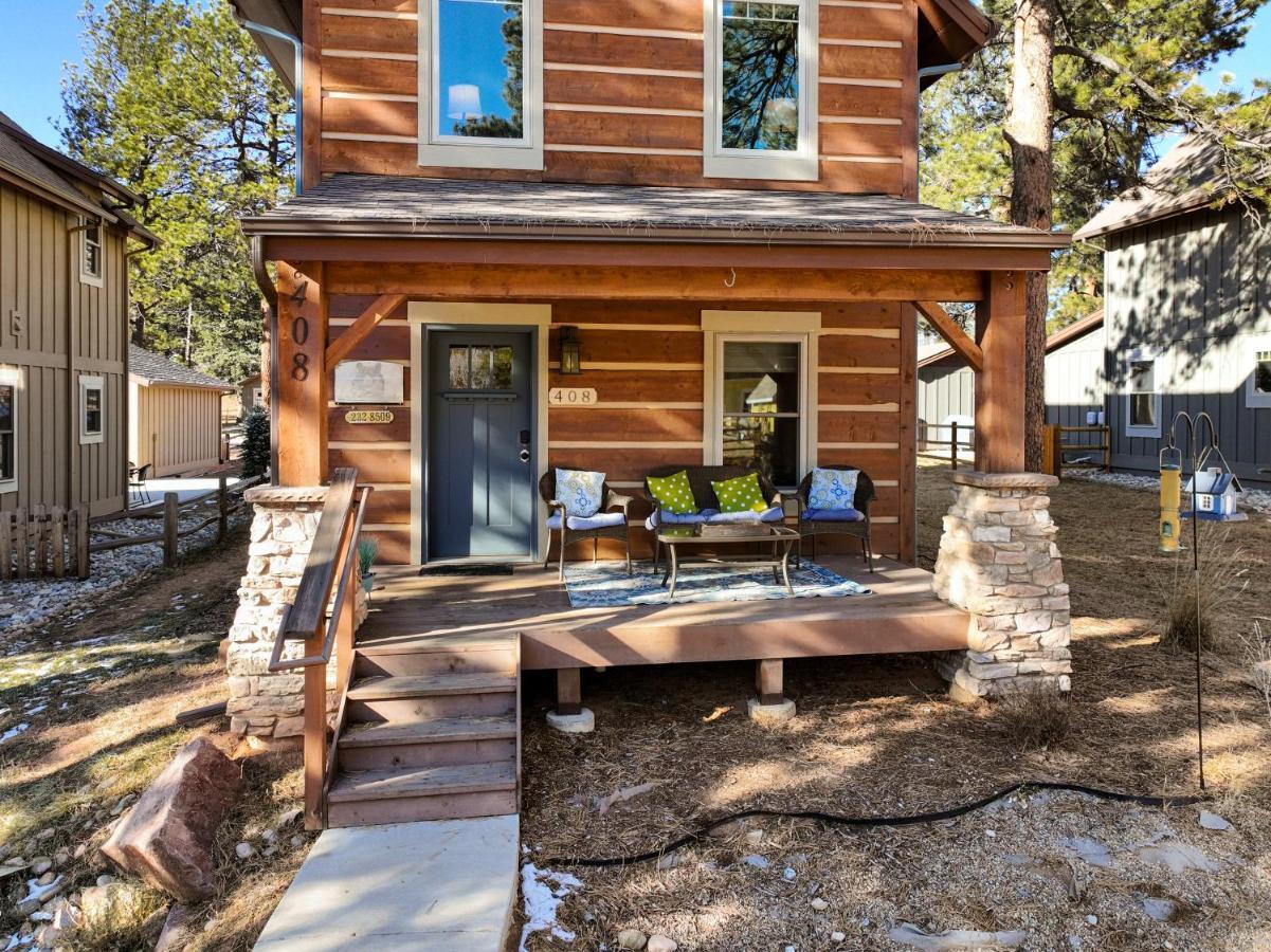 Black Bear Cabin With Hot Tub Woodland Park Exterior foto